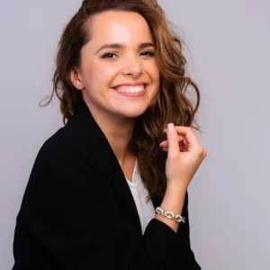 Pale Grey Half Bronze Bracelet