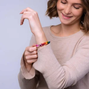 Rainbow Chain Bracelet